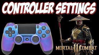 MK11 CONTROLLER SETTINGS  Mortal Kombat 11 Tips [upl. by Ardnaik]