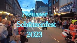 Neusser Schützenfest Fackelzug 2023 [upl. by Chien208]