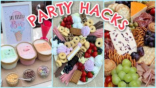 PARTY HACKS HOW TO FEED A CROWD ON A BUDGET  Emily Norris [upl. by Acemahs558]