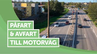 Ta Körkort  Påfart amp avfart till motorväg [upl. by Fu]