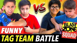 Beyblade Burst Funny Tag Team Battle Beyblade Mugen Stadium Tournament Funny videos [upl. by Ellesor37]