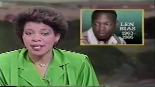 Len Bias News Report of his death June 19 1986 [upl. by Suelo604]