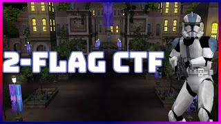 Star Wars Battlefront II  Republic 2flag CTF on Naboo Theed PS5 [upl. by Nirrad]