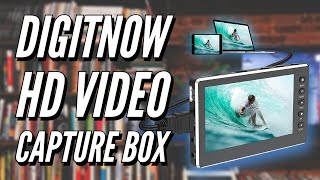 DIGITNOW HD Video Capture Box  Unboxing and Review [upl. by Trinl469]