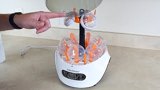 How To Use the Baby Brezza Bottle Sterilizer and Dryer [upl. by Annawot]