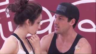 Maksim Chmerkovskiy amp Meryl Davis rehersal for Week 10 of DWTS 5 19 14 [upl. by Adolphe]