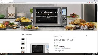 Breville Combi Wave 3 in 1 Introduction Air Fryer Oven Microwave [upl. by Adnohsal]