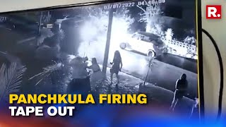 Republic Accesses CCTV Footage Of Panchkula Club Firing Drunk Youth Seen Firing at Bouncers [upl. by De]