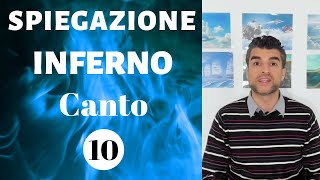 Canto 10 Inferno Spiegazione e Analisi  Dante Alighieri Divina Commedia [upl. by Aettam]