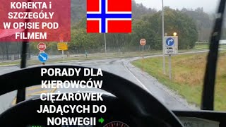 NORWEGIA KONTROLA DROGOWA PRZEPISY WSKAZĂ“WKI PORADY KIEROWCA CIÄĹ»ARĂ“WKI PRACA JAK SIÄ JEĹąDZI [upl. by Burnham34]