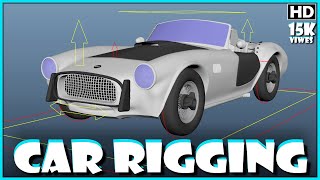 Car Rigging in Autodesk Maya 2017 [upl. by Rissa]