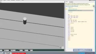 Maquinado Fresadora CNC de contorno con compensación izquierda coordenadas incrementales 07 [upl. by Ynittirb]