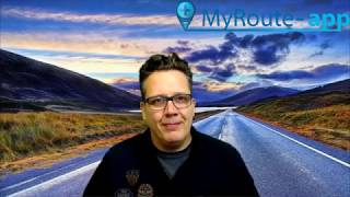 Lesson 5 Export routes via MyRouteapp [upl. by Karlotta]