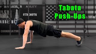 Tabata PushUps  w World Record Holder Ron Cooper [upl. by Atte]