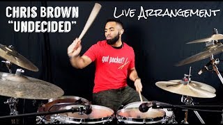 Chris Brown  Undecided Live ArrangementDrum Cover Jrod Sullivan [upl. by Hendrick557]