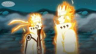 Minato and Naruto vs Obito [upl. by Ayhdiv]