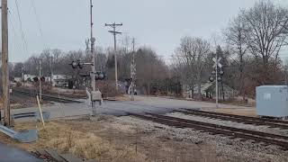 Two Amtrak Trains Passing Each Other [upl. by Ailimat]