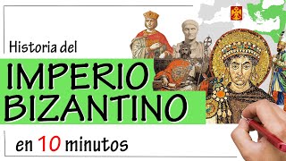 Historia del IMPERIO BIZANTINO  Resumen  Origen auge y decadencia [upl. by Iden289]