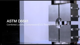 ASTM D6641 Combined Loading Compression CLC Testing of CFRP [upl. by Adallard301]