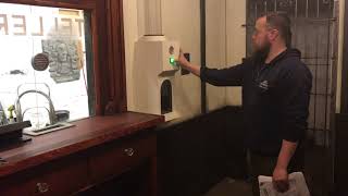 Bank Heist Escape Room Pneumatic Tube Drop [upl. by Weiner]