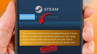 How to Fix Steam Your Purchase Has Not Been Completed Your Credit Card Information [upl. by Erich]