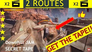 Downhill Jam Secret Tape  2 Way To Get Secret Tape Downhill Jam  THPS 1 2 [upl. by Airlee]