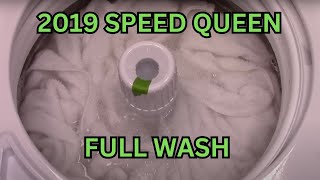 Full Wash 2019 Speed Queen TC5000WN AWN632SP113TW01 HUGE Load of Bath Towels [upl. by Ahteral207]