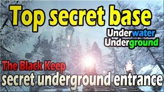 Conan Exiles  Top Secret Base Underground Entrance Underwater [upl. by Ressan149]