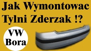 Jak Wymontowac Zderzak [upl. by Silrak]