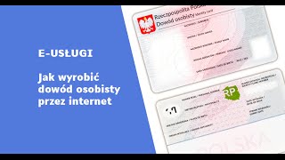 Jak wyrobić dowód osobisty przez internet eusługi [upl. by Emiaj297]