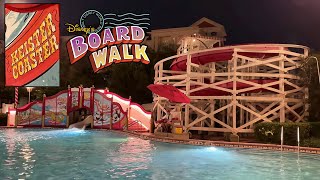 Keister Coaster Waterslide FULL POV RIDE  Disney’s Boardwalk Resort 2021 [upl. by Ainej]