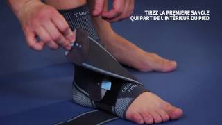 Thuasne  Chevillère ligamentaire Ligastrap® Malleo  Mise en place [upl. by Kim638]