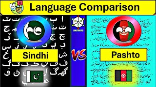 Sindhi Vs Pashto Language Comparison Indo Aryan and Indo Iranian Pakistani languages comparison [upl. by Jr874]