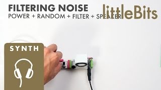 Filtering Noise Create a unique sound using the filter module [upl. by Htnicayh]