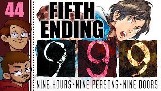 Lets Play 999 Nine Hours Nine Persons Nine Doors Part 44  FIFTH ENDING [upl. by Dnarb]