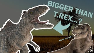 Was Giganotosaurus ACTUALLY bigger than Trex [upl. by Gallard]