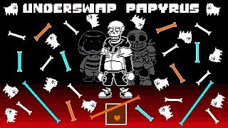 Underswap Papyrus Fight  Create Your Frisk Mod [upl. by Arica]