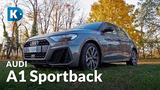 Audi A1 Sportback 2019  Quanto COSTA un marchio PREMIUM [upl. by Noemys47]