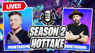 The BEST SEASON YET Our First Impressions of Fortnite Season 2 [upl. by Sehcaep]