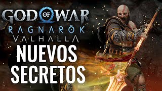 NUEVOS SECRETOS amp RECOMPENSAS GOD OF WAR RAGNARÖK VALHALLA DLC MEJORES TRUCOS [upl. by Bohs]