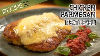 Chicken Parmesan Next Level with oozing melted cheese on top [upl. by Jelks172]