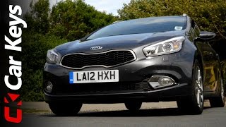 Kia Ceed Sportswagon 2013 review  Car Keys [upl. by Enihpled]