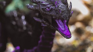 Making a Realistic ENDER DRAGON Art Doll DIY Tutorial [upl. by Yerdna]