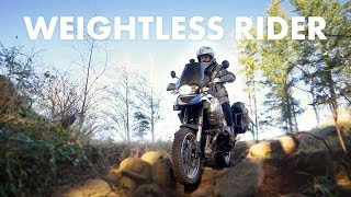 Learn the WEIGHTLESS RIDER TECHNIQUE  Balance 100 of the Time on your Adventure Motorcycle [upl. by Derriey]