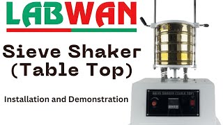 Sieve Shaker Installation and Demonstration [upl. by Astrahan989]