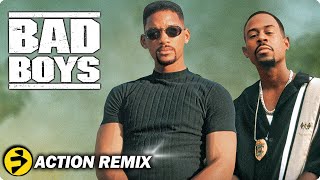 BAD BOYS  ALL ACTION REMIX  Best Scenes  Will Smith Martin Lawrence [upl. by Pegasus45]