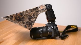 DIY macro flash diffuser [upl. by Tonneson874]