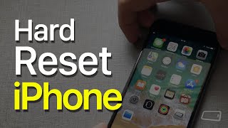 ⛔️ Como fazer um reinício forçado no iPhone hard reset [upl. by Robenia]