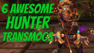 6 Awesome Hunter Transmog Sets and Where to Find Them [upl. by Yhtur]