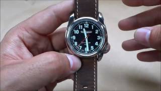 Bertucci A2T Highpolish Watch ReviewTitanium Case With Horween Brown Leather Band [upl. by Rube]